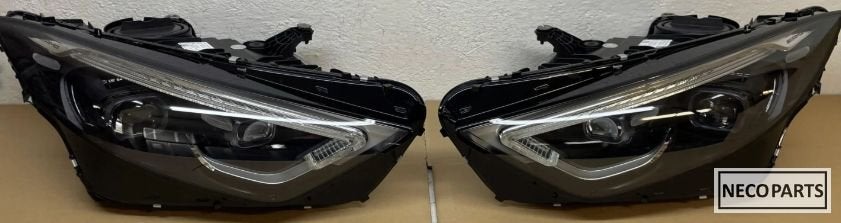 MERCEDES SL AMG W232 R232 LED KOPLAMPEN SET ORIGINEEL, Utilisé, -, -, Enlèvement ou Envoi