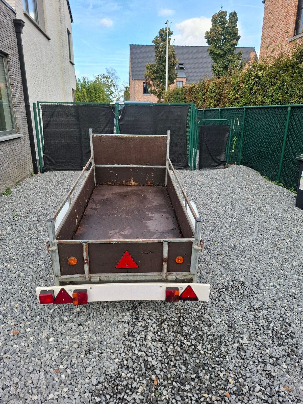 remork 750 kg, Ophalen, Gebruikt