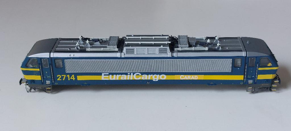SNCB/NMBS LS-MODELS KAP SERIE 2714*HO DC/AC, Overige merken, Locomotief, Verzenden, Gelijkstroom of Wisselstroom
