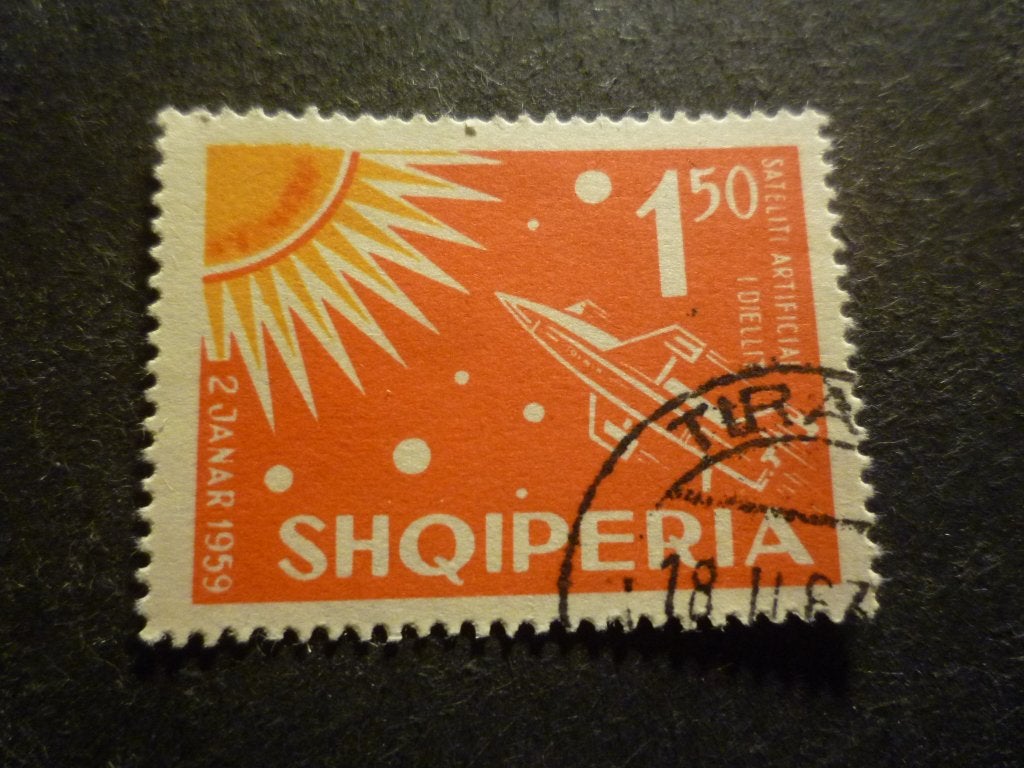 Albanië/Albanie 1962 Mi 665(o) Gestempeld/Oblitéré, Envoi, Autres pays, Affranchi