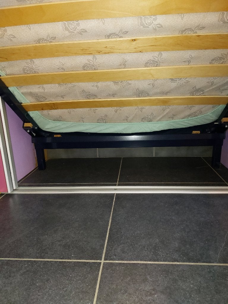 Lit escamotable, 90 cm, Escamotable, Une personne, Enlèvement
