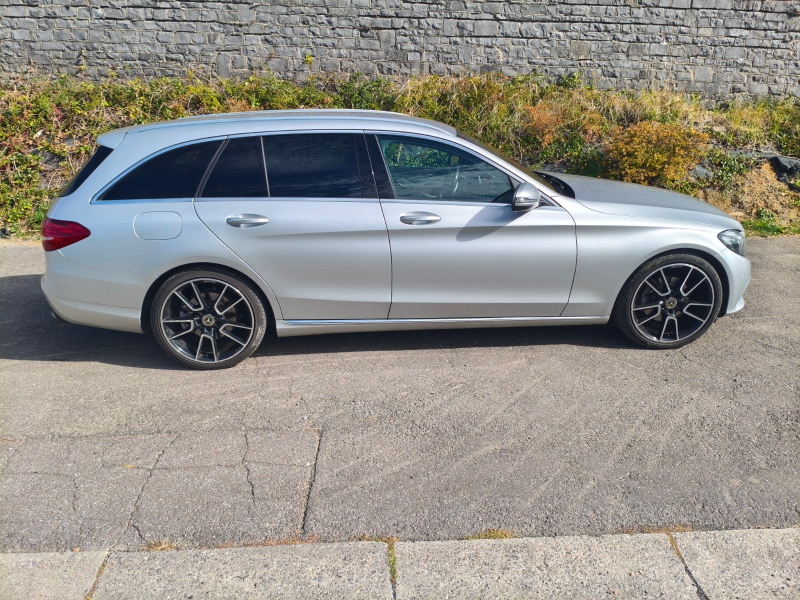Mercedes classe C200D, Autos, Cuir, Argent ou Gris, Achat, Euro 6