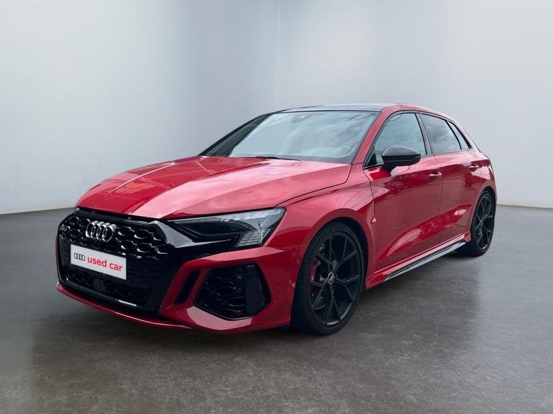 Audi RS3 Sportback | 2.5 TFSI 400 CV | Quattro | Camera | GP, Autos, Rouge, Achat, 2480 cm³, Euro 6