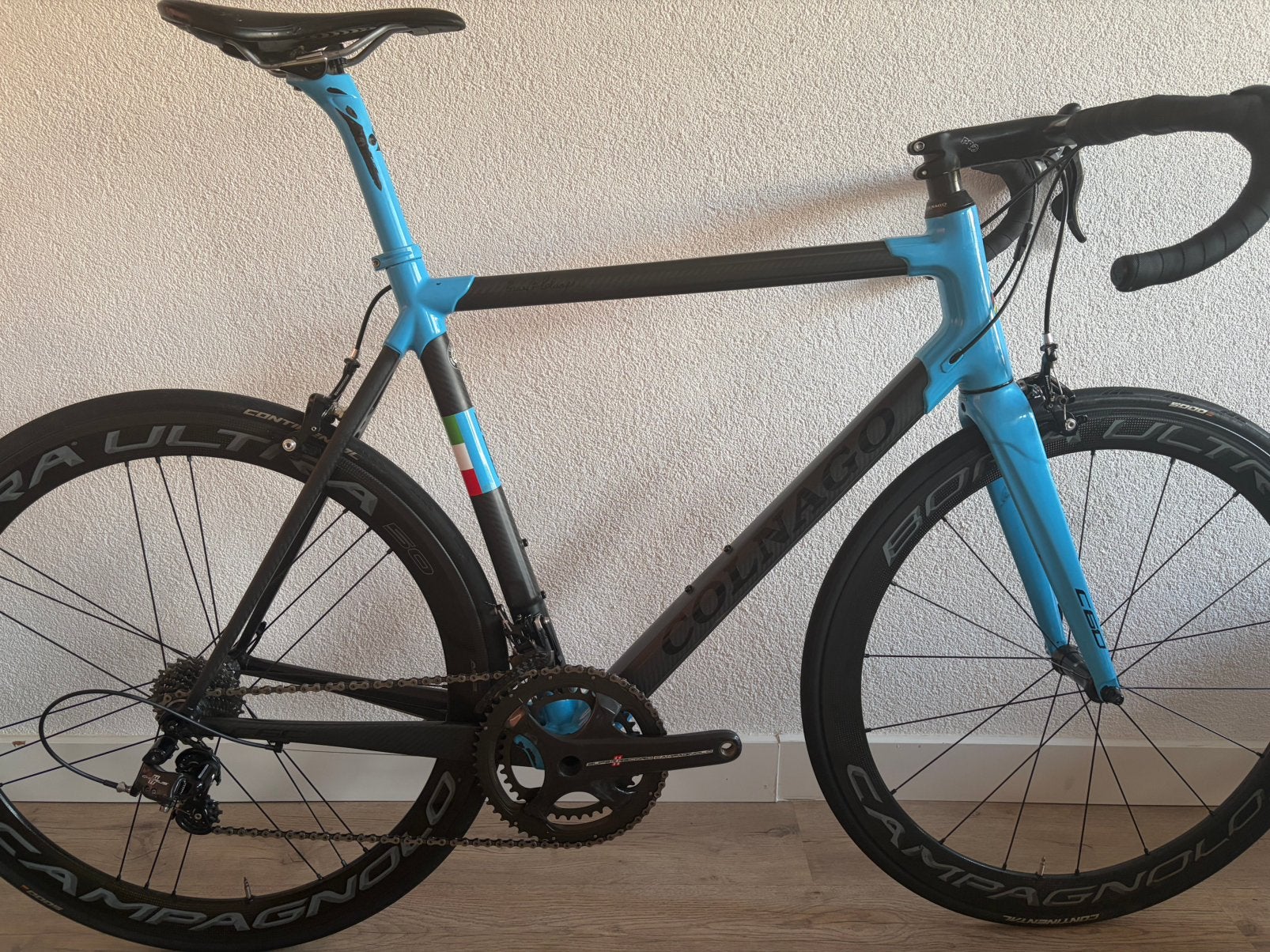 Colnago C60 Campagnolo Superrecord Bora One 50mm 58cm, Vélos & Vélomoteurs, Enlèvement, Comme neuf, Carbone