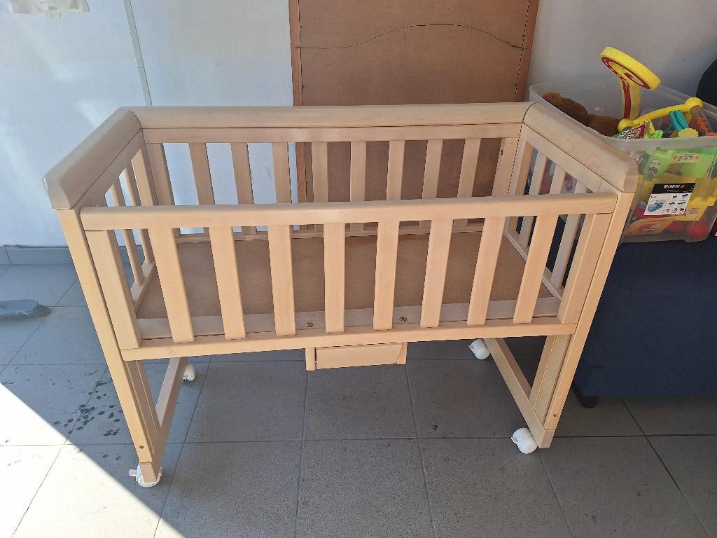 TROLL cosleeper incl. Matras, Kinderen en Baby's, Babywiegjes en Ledikanten, Ophalen, Gebruikt, Wieg
