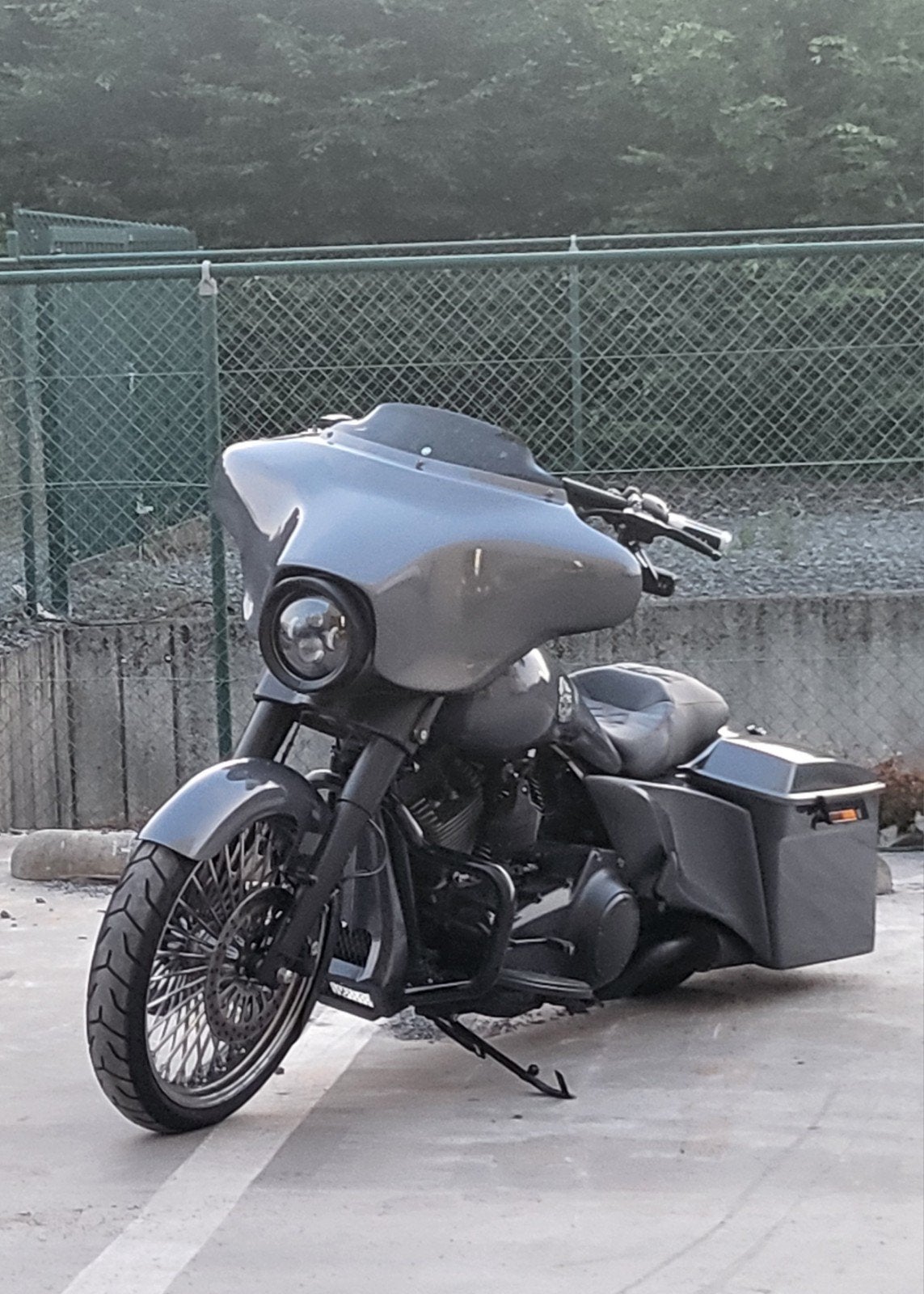 Street-glide bagger, 1600 cm³, Tourisme, Occasion, 2 cylindres