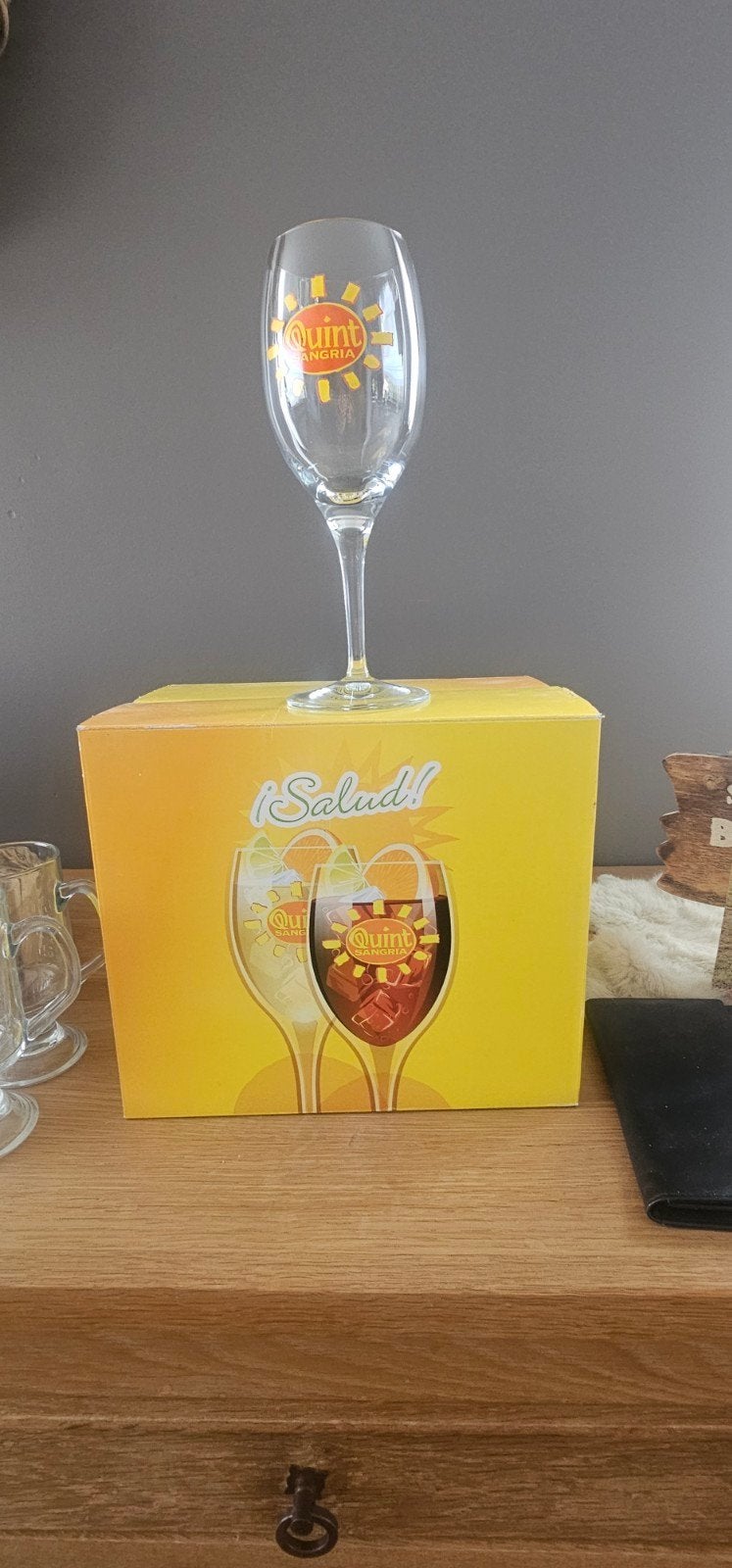 sangria glazen., Verzamelen, Ophalen, Nieuw