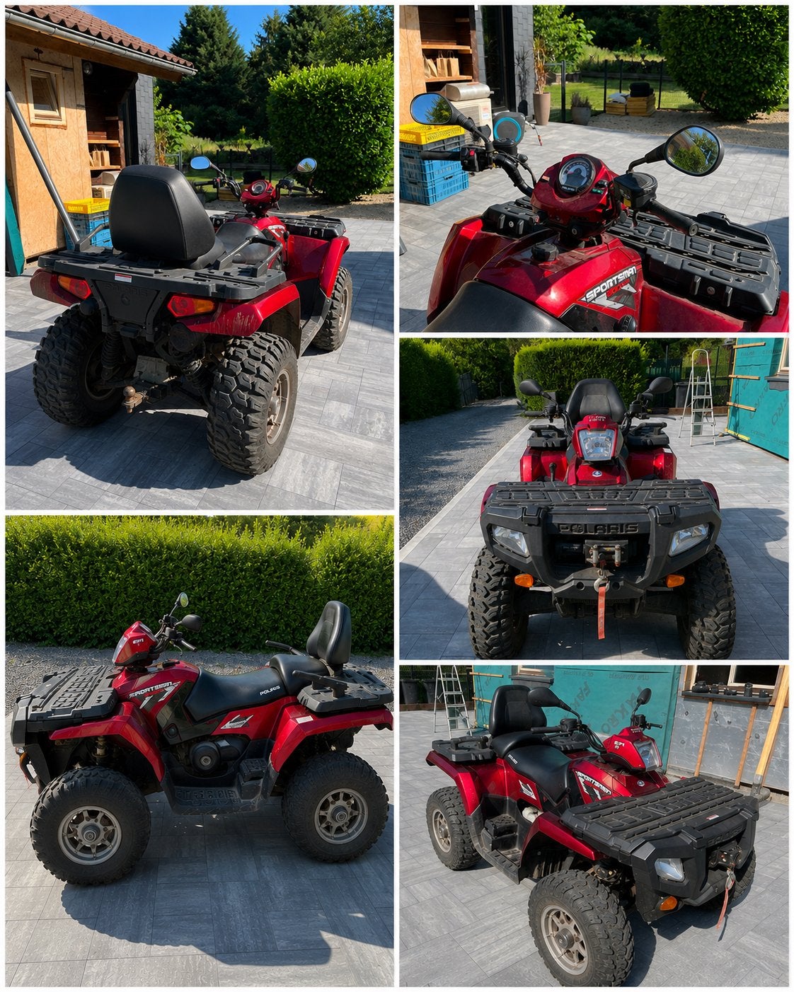 Polaris sportsman 850, Motos, Quads & Trikes
