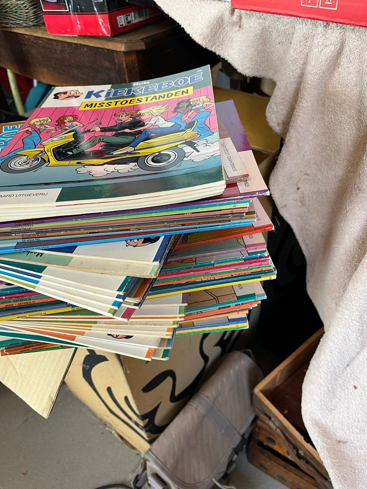 Strips oude en hele oude, Meerdere comics, Ophalen, Gelezen, Europa