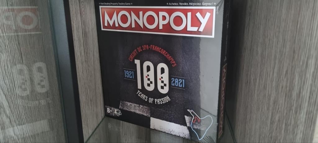 Monopoly spa francorchamps édition 100ans