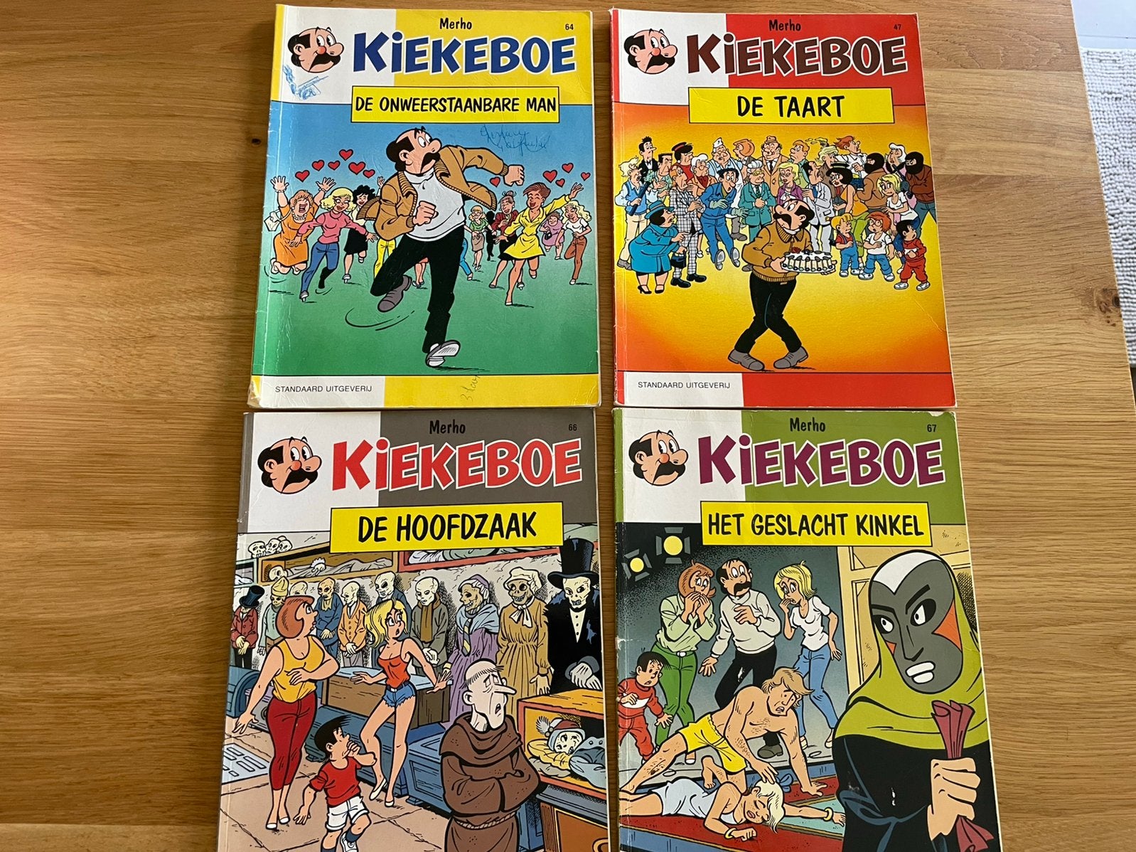 Strips jommeke en kiekeboe, Boeken, Meerdere stripboeken, Ophalen, Gelezen