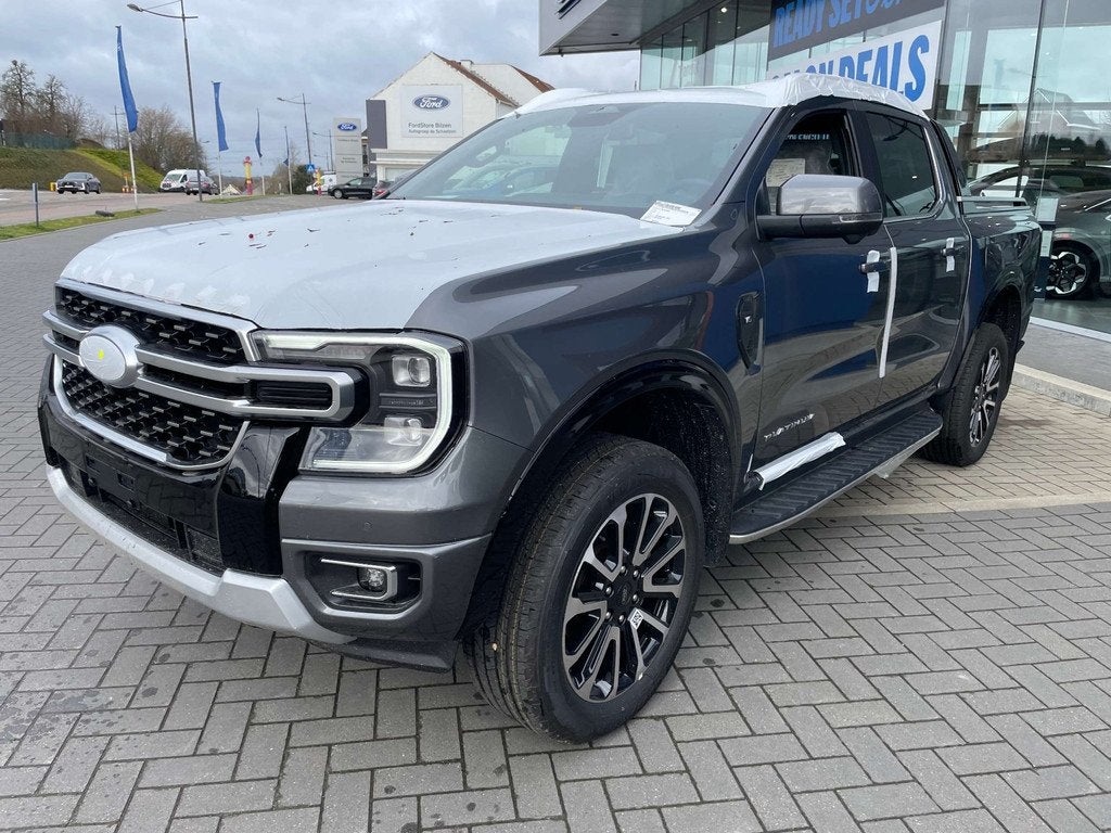 Ford Ranger 3.0D V6 240PK Platinum (bj 2026, automaat), Automaat, Zwart, Leder, Bedrijf