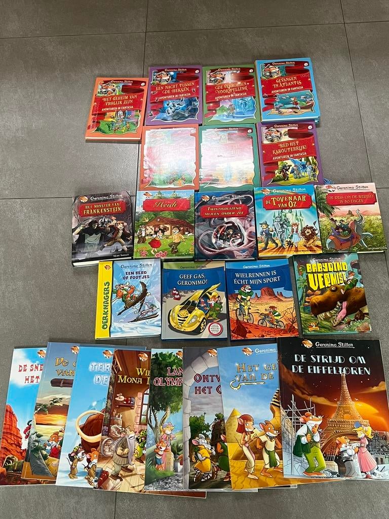 Geronimo stilton, Ophalen