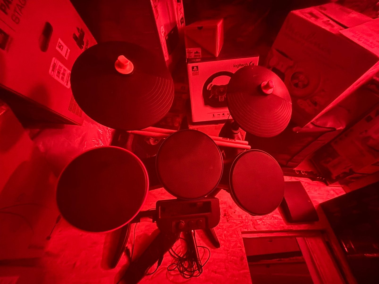Drumstel wii, Muziek en Instrumenten, Drumstellen en Slagwerk, Ophalen, Zo goed als nieuw, Roland, Elektronisch