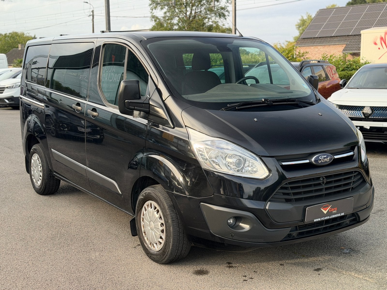 Ford transit custom dubbele cabine navi airco+ garantie, Bluetooth, Euro 5, Bedrijf, Ford