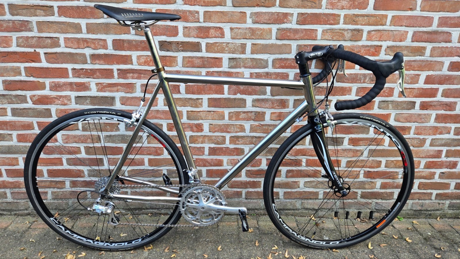 Titanium racefiets, Autres marques, Frein sur jante, Titane, 57 à 61 cm