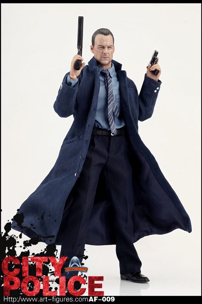 Art Figures Sin City City Police AF009 30 cm, Envoi, Comme neuf, Film, Figurine ou Poupée