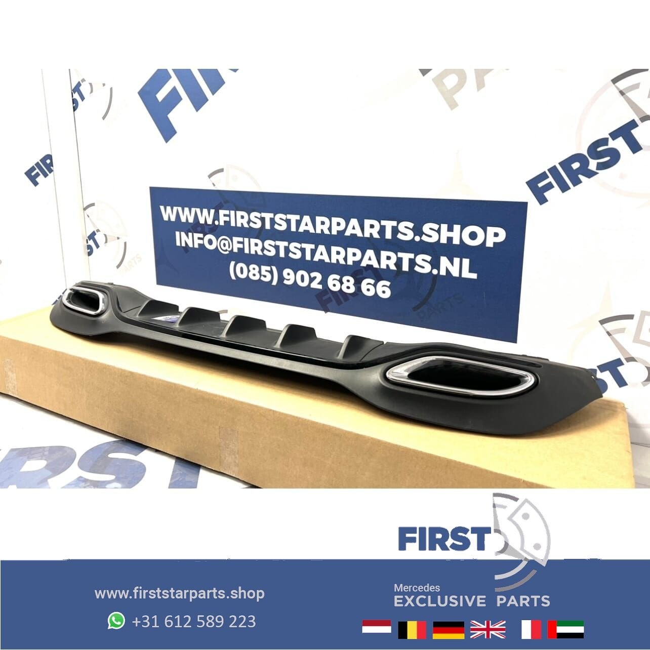 W177 AMG PACKAGE DIFFUSER Mercedes A Klasse 2018-2024 ACHTER, Utilisé, -, -, Enlèvement ou Envoi