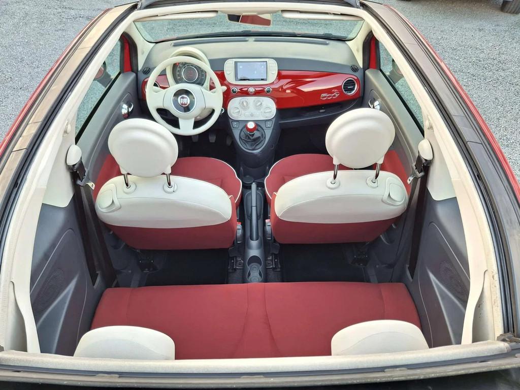 Fiat 500 cabriolet ( toit ouvrant defectueux), Autos, Achat, Euro 6, Entreprise, Boîte manuelle