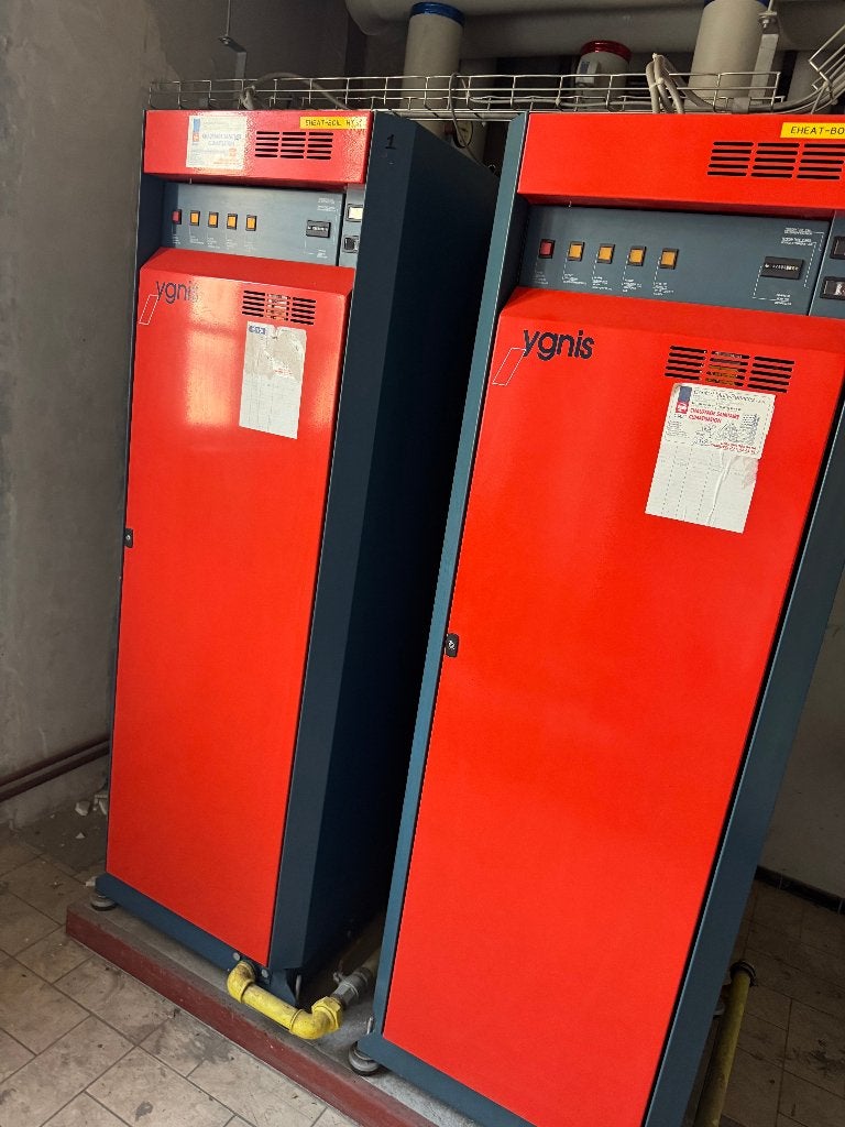 2x chaudières Optimagaz 145, Plus de 10 ans, Chauffe-eau, Enlèvement, Utilisé