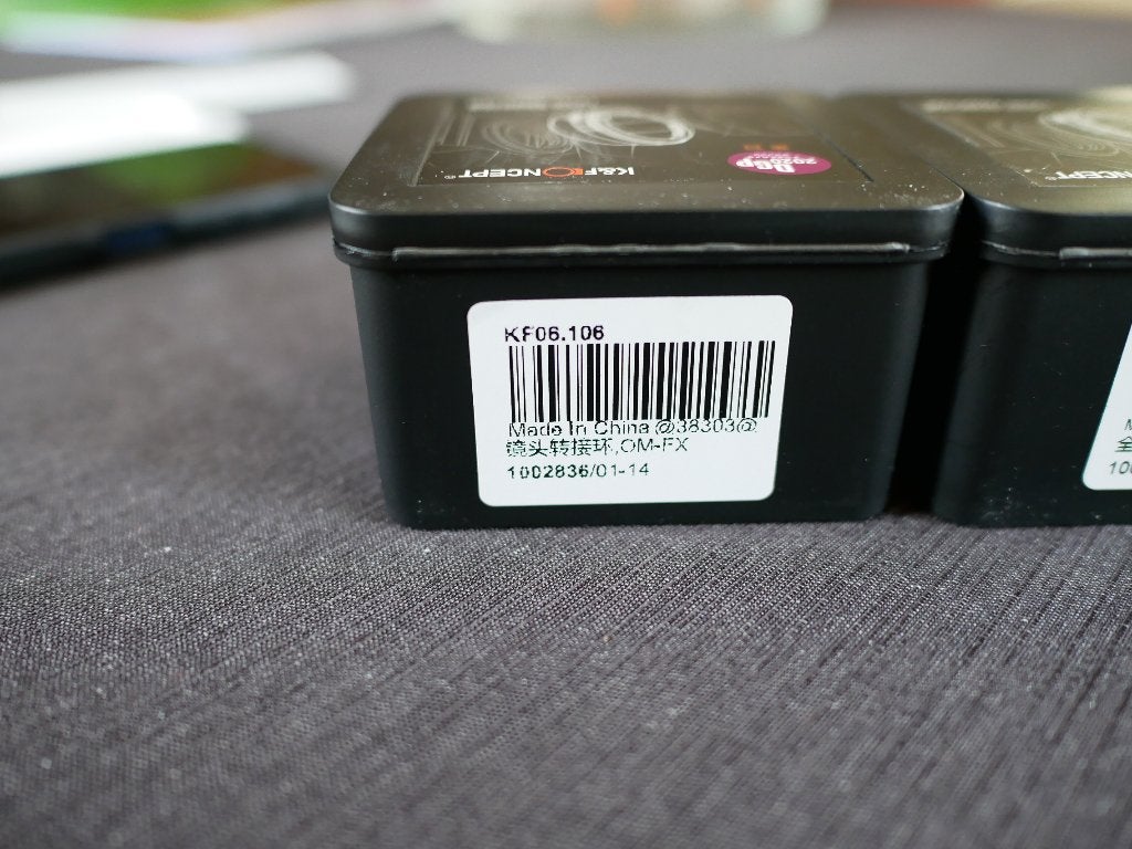 K&F Concept adapters naar Fuji FX, Ophalen of Verzenden, Nieuw, Accessoires