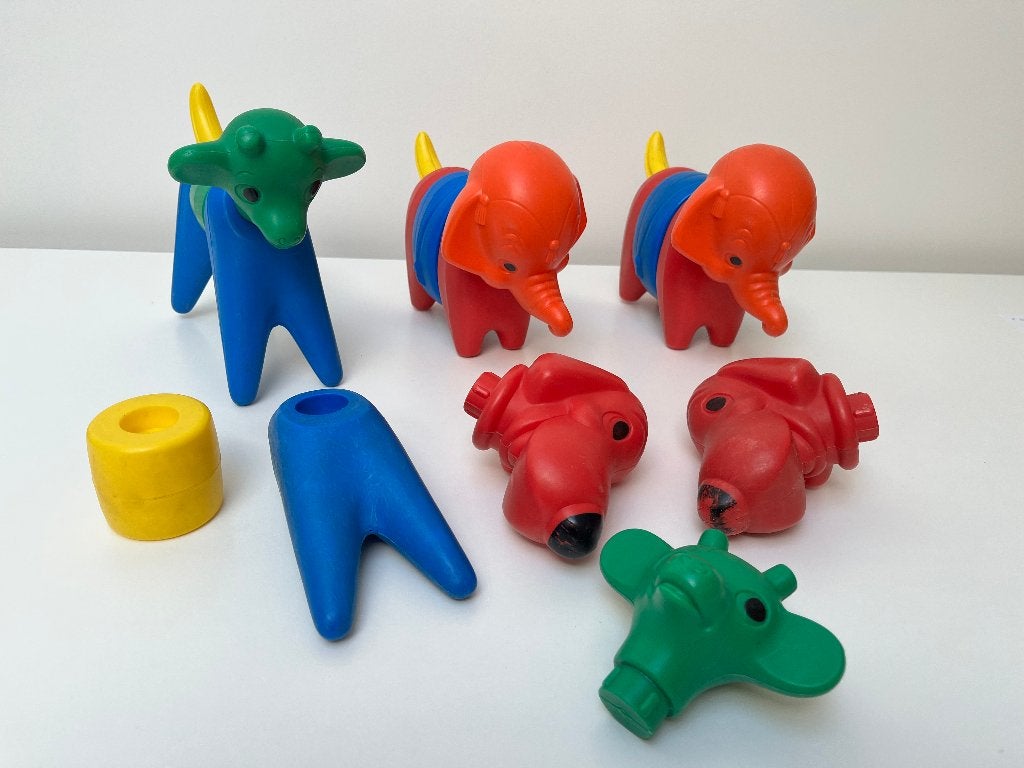 Tupperware toys Zoo-it-yourself, Antiquités & Art, Enlèvement ou Envoi