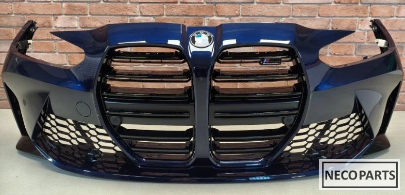BMW M3 3 SERIE G80 VOORBUMPER BUMPER COMPLEET ORIGINEEL!!!, Gebruikt, -, Voor, -