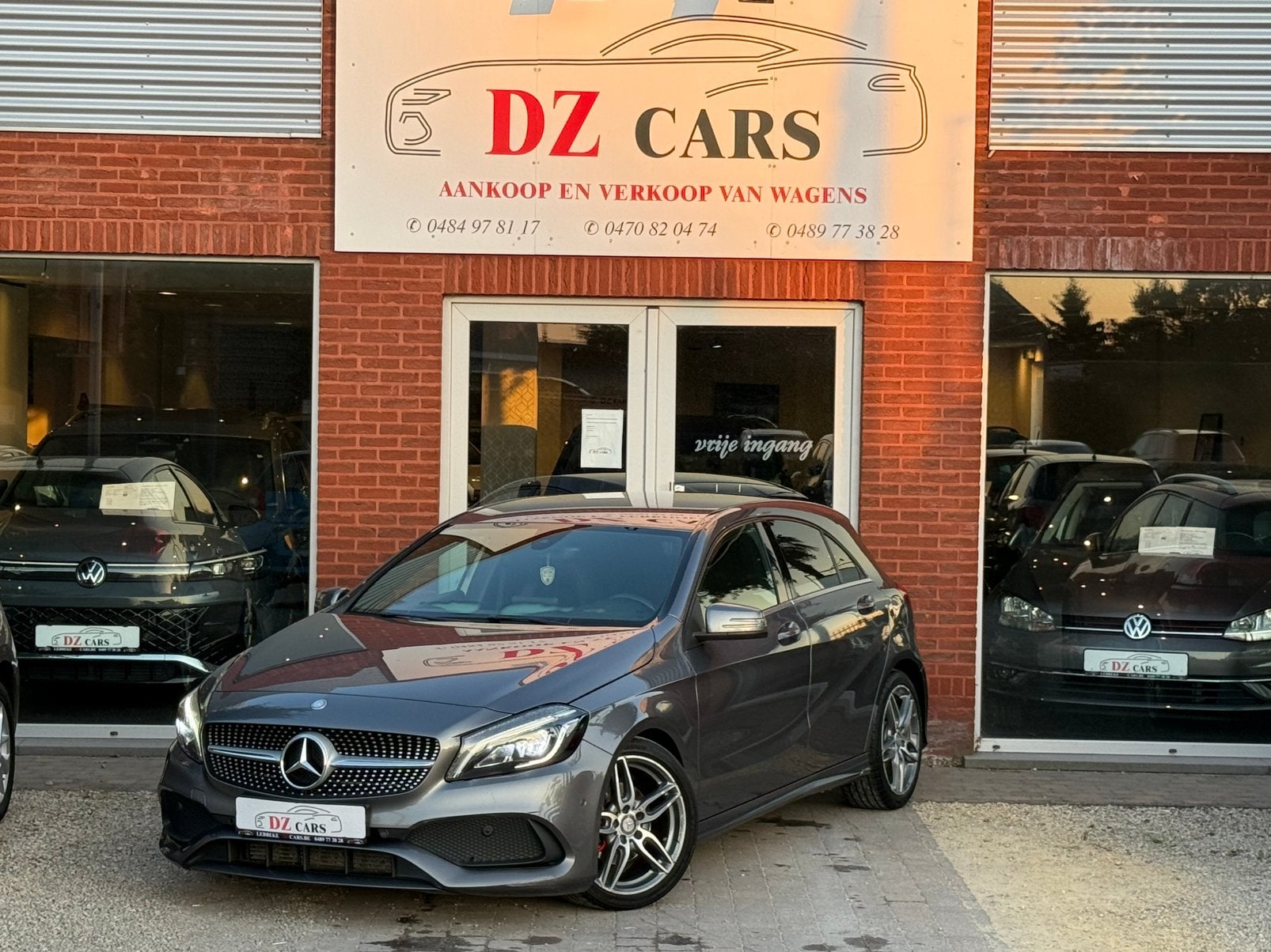 MERCEDES A 180 D PACK-AMG 109PK |NAVI | BLUETOOTH | LED |, Auto's, Voorwielaandrijving, 4 cilinders, Bedrijf, https://public.car-pass.be/vhr/2c1715ca-6e36-430d-999d-3e061200e0f4