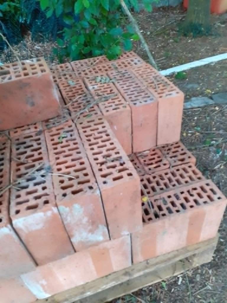 60 Blocs terre cuite terca, Enlèvement, Comme neuf