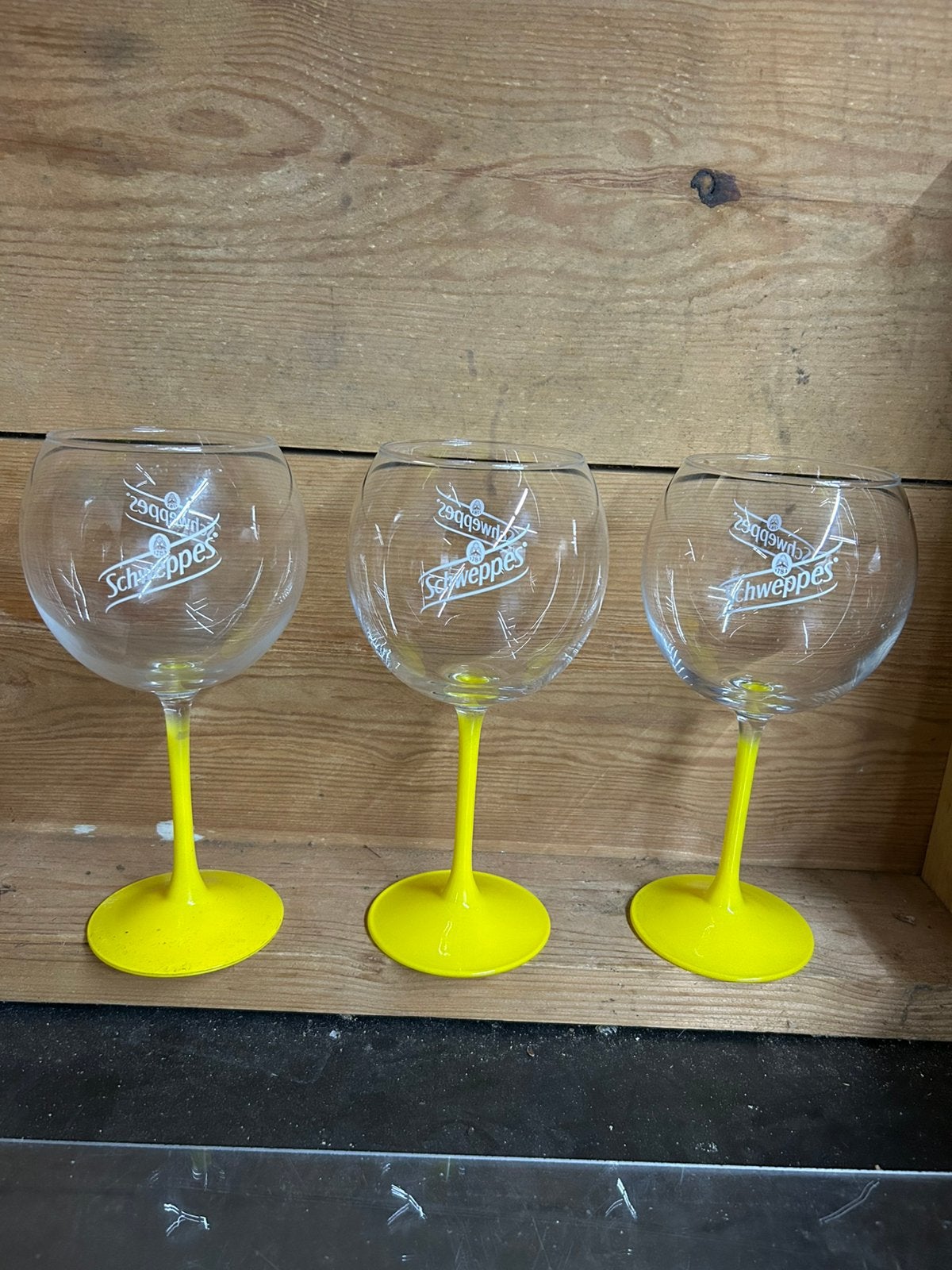 Schweppes tonic glazen, Ophalen of Verzenden, Zo goed als nieuw, Overige typen