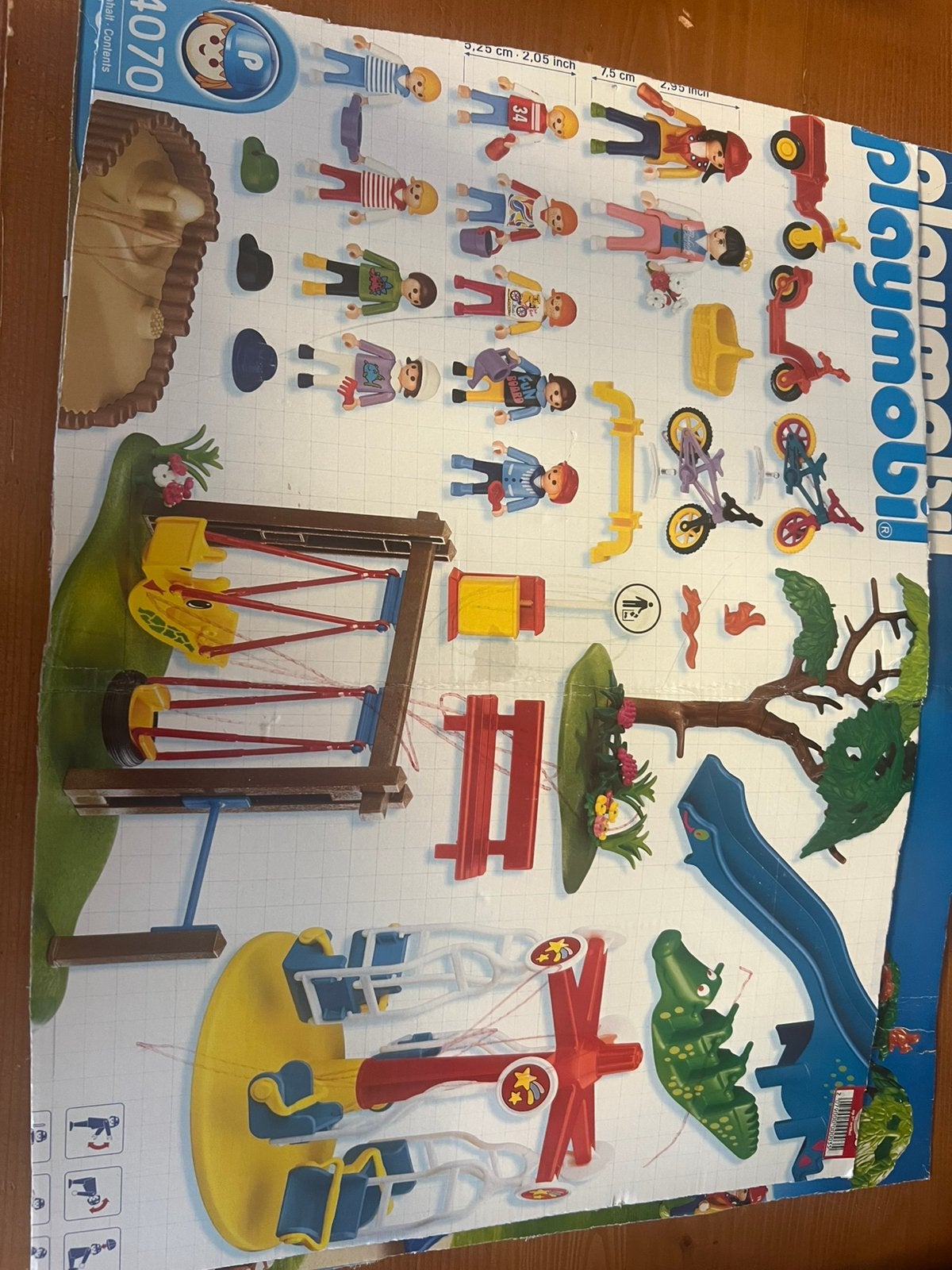Speeltuin playmobil, Kinderen en Baby's, Speelgoed | Playmobil, Gebruikt, Complete set, Overige typen, Family fun