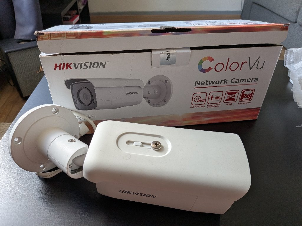 HikVision ColorVu DS-2CD2T47G2-L - IP-camera, Ophalen, Gebruikt, Buitencamera