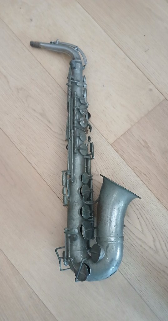 Antieke saxofoon De Cart frères Lier, Muziek en Instrumenten, Blaasinstrumenten | Saxofoons, Ophalen of Verzenden