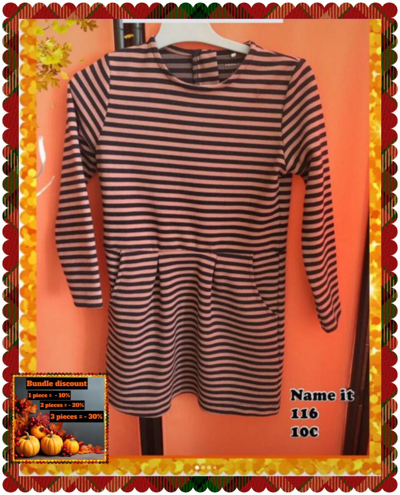 Jurk meisje 116. Name it, Kinderen en Baby's, Ophalen of Verzenden, Meisje, Jurk of Rok