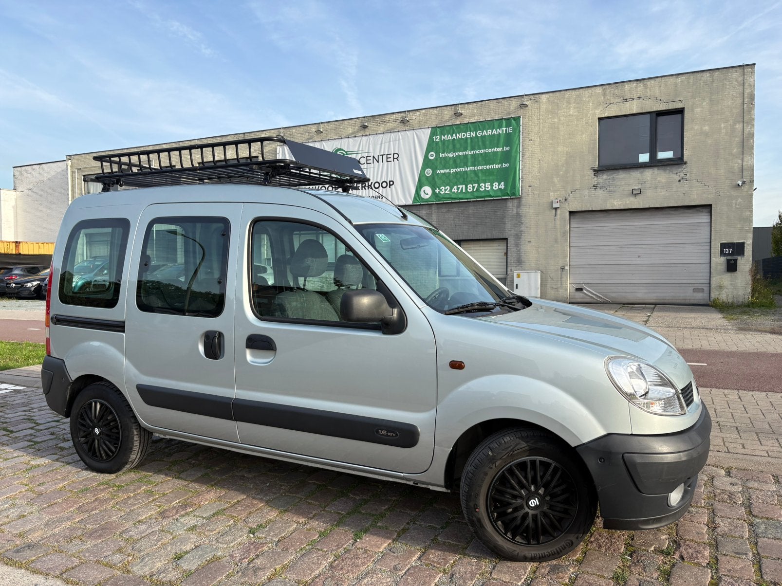 Renault Kangoo | 12 M Garantie | 73 Dkm | Benzine | 2004 |, Achat, Entreprise, Entretenue par le concessionnaire, 190 g/km
