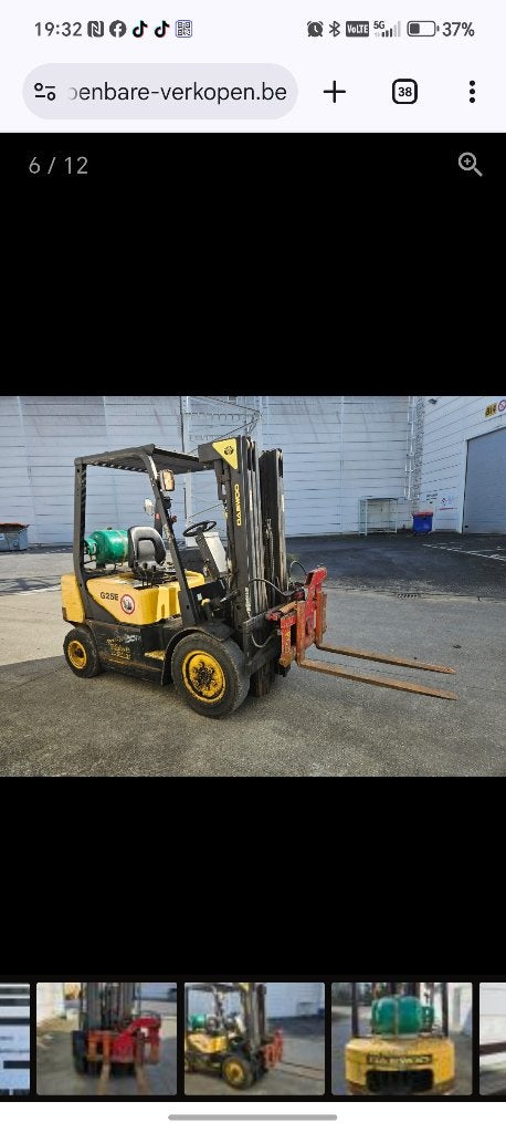 Heftruck deawoo, Nieuwe, Heftruck, 2000 tot 3000 kg, Ophalen