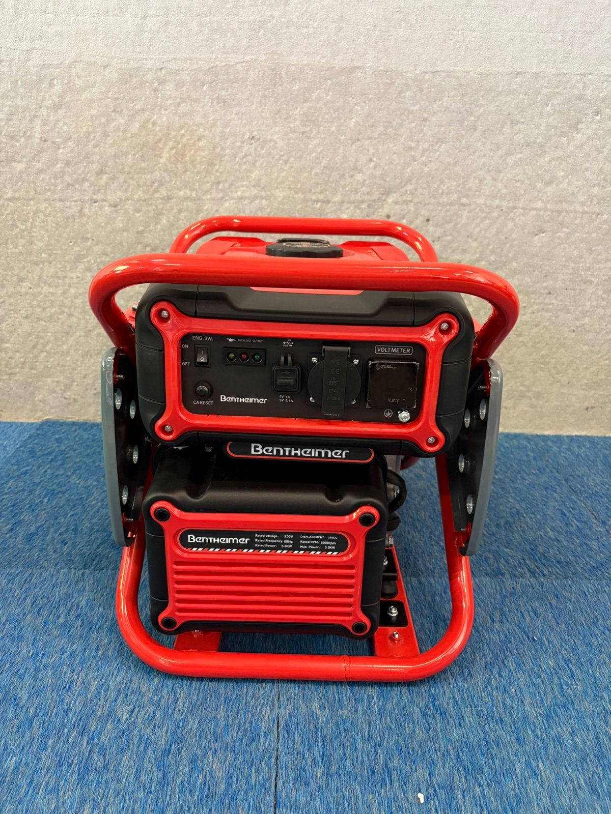 Nieuwe Bentheimer NB-5000i benzine inverter aggregaten, Doe-het-zelf en Bouw, Ophalen, Nieuw, Minder dan 5 kVA, Benzine