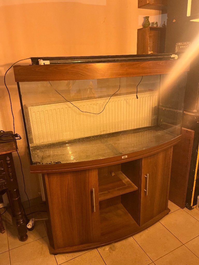 Aquarium op kast, Dieren en Toebehoren, Ophalen, Gebruikt, Aquariummeubel