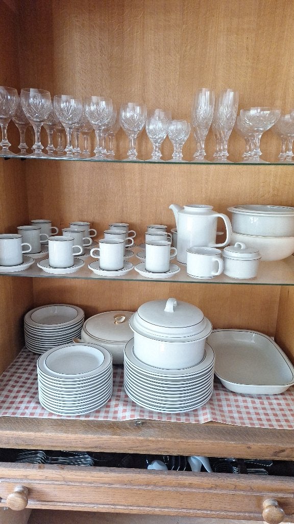Compleet servies, Ophalen