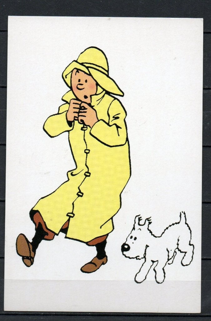Carte postale : Hergé : Tintin - 105, Collections, Enlèvement