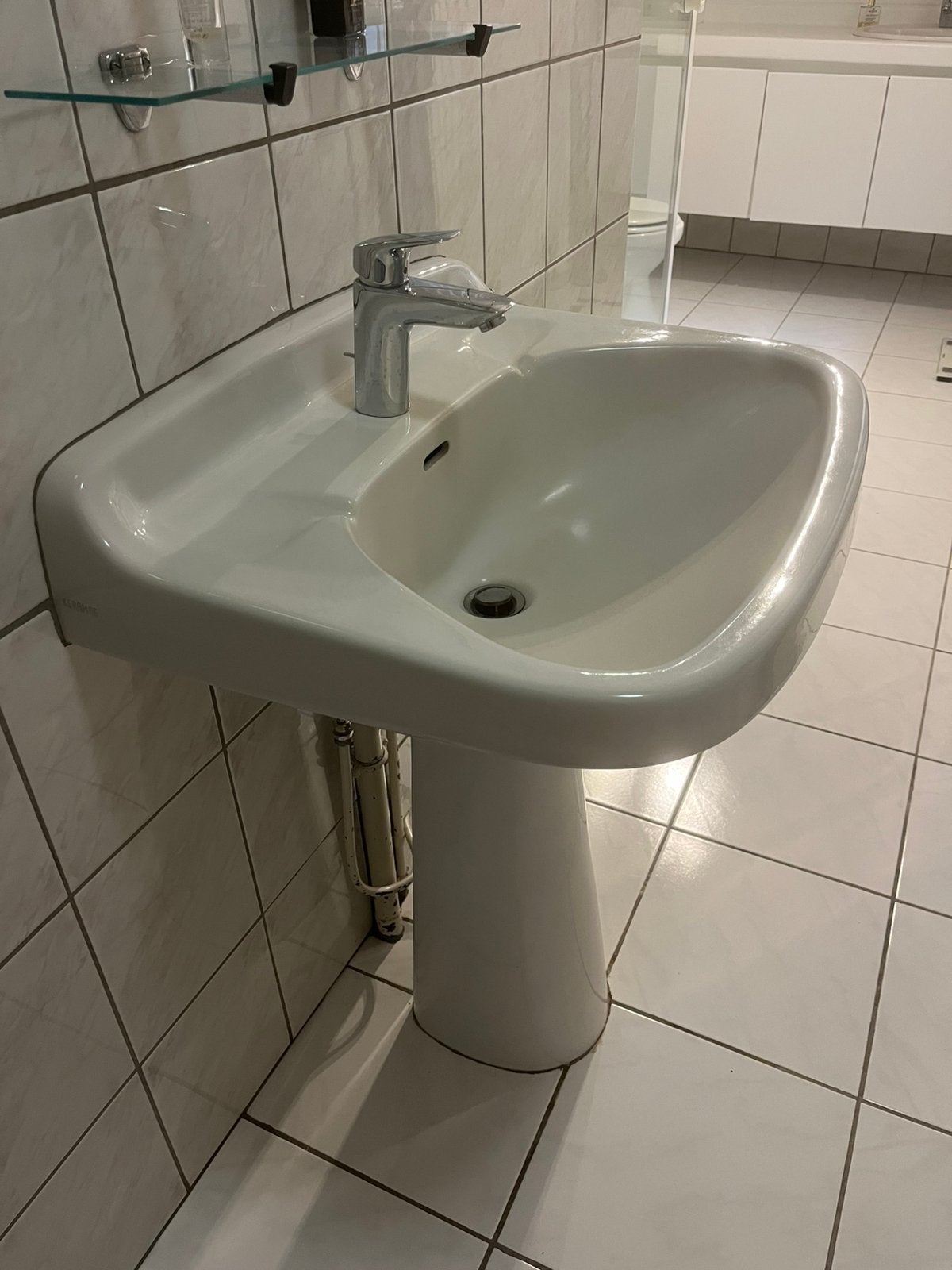 Wasbak met kraan, Ophalen, Gebruikt