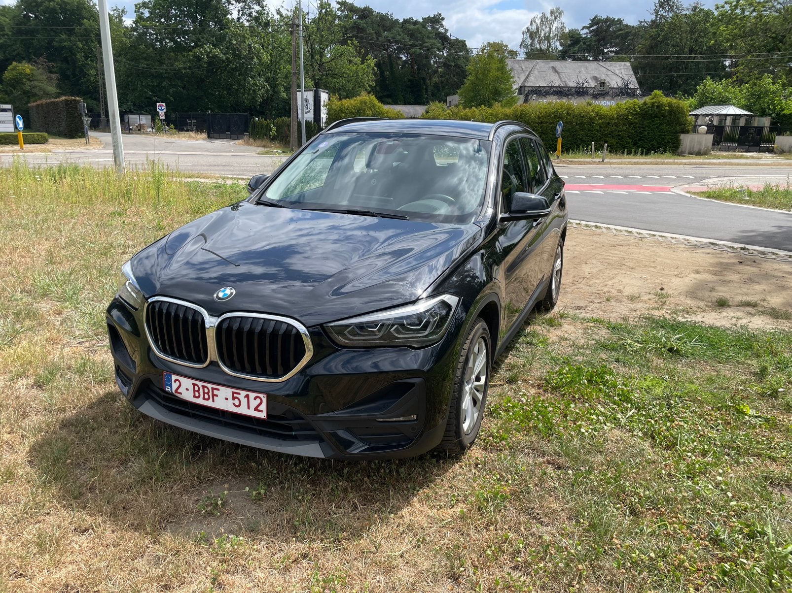 BMW X1 hybride benzine/elektrisch, lederen zetels,..., Autos, BMW, Achat, Euro 6, 0 kg, Noir