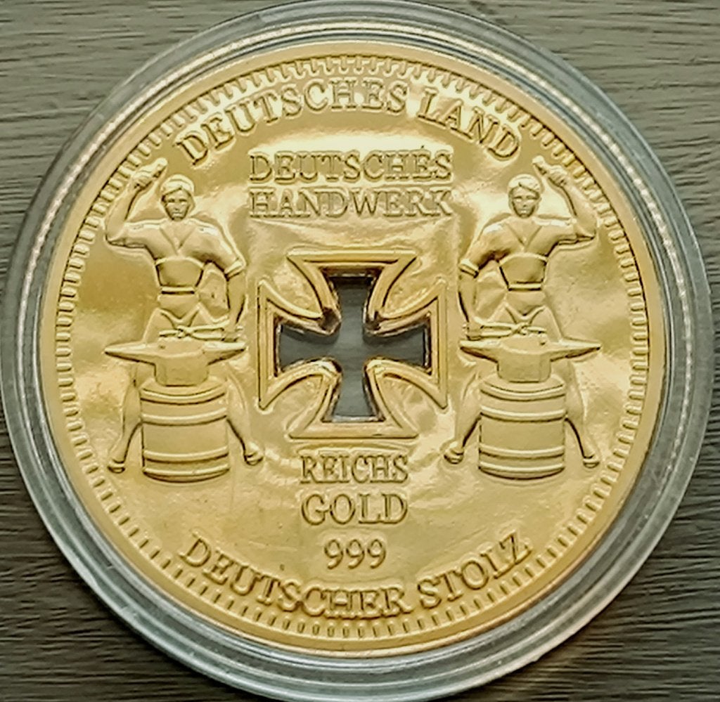 medaille Duitsland reichsbank direktorium: 24kt verguld, Enlèvement ou Envoi
