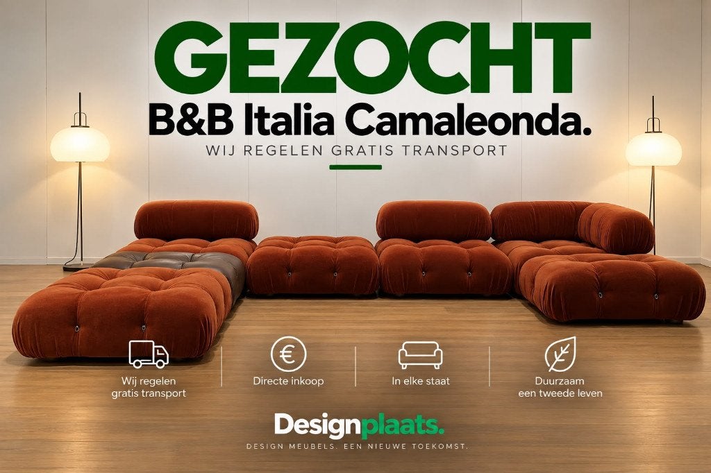 GEZOCHT: B&B Italia Camaleonda - Directe Inkoop, Huis en Inrichting, Ophalen of Verzenden, Hoekbank, Design Bankstellen B&B Italia
