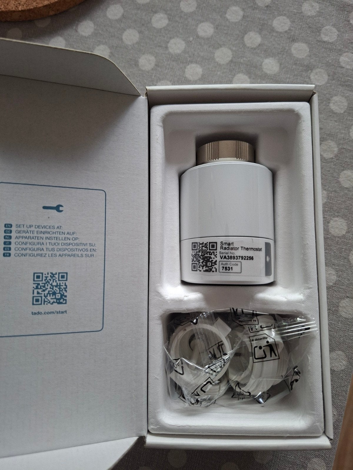 Tado radiator knop, Doe-het-zelf en Bouw, Ophalen, Nieuw, Overige typen