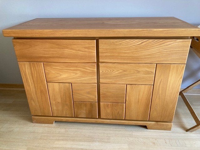 Buffet en orme massif, Maison & Meubles, Enlèvement