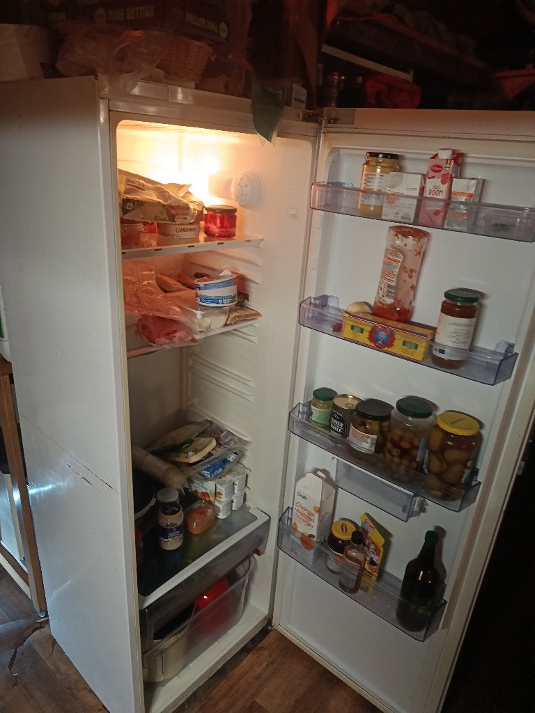 Frigo, Electroménager, 160 cm ou plus, Enlèvement, 75 à 100 litres, 60 cm ou plus