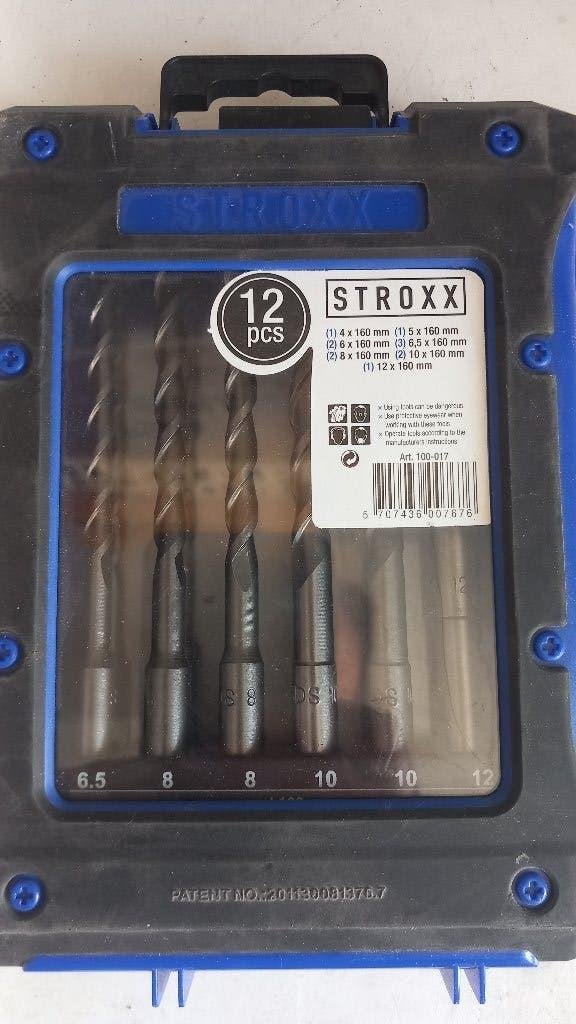 Kit de forets STROXX SDS+ 4-12 mm - Nouveau, Bricolage & Construction, Enlèvement ou Envoi, Neuf
