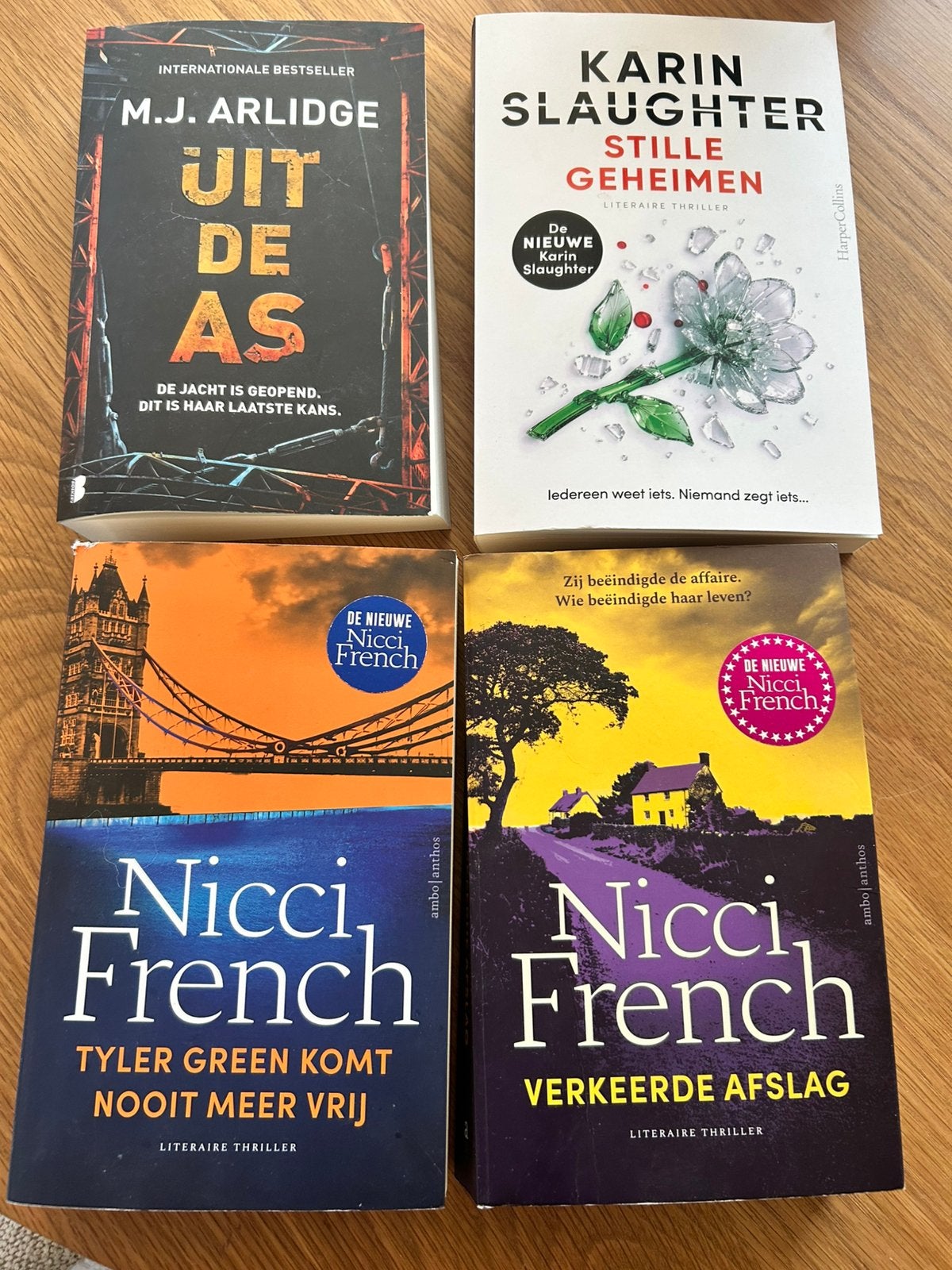 Pakket zeer recente thrillers: French, Arlidge, Slaughter, Boeken, Ophalen of Verzenden, Zo goed als nieuw