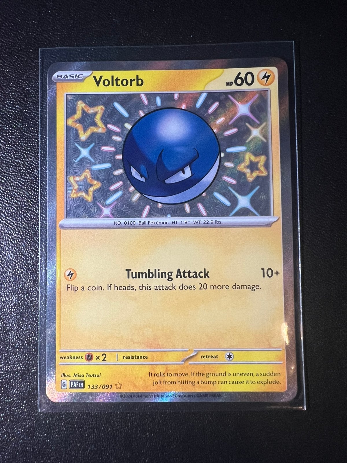Paldean fates Voltorb 133, Ophalen of Verzenden, Zo goed als nieuw